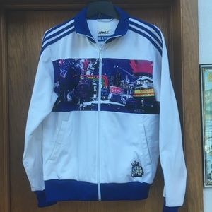 Limited Edition Blue Adidas Vintage Jacket